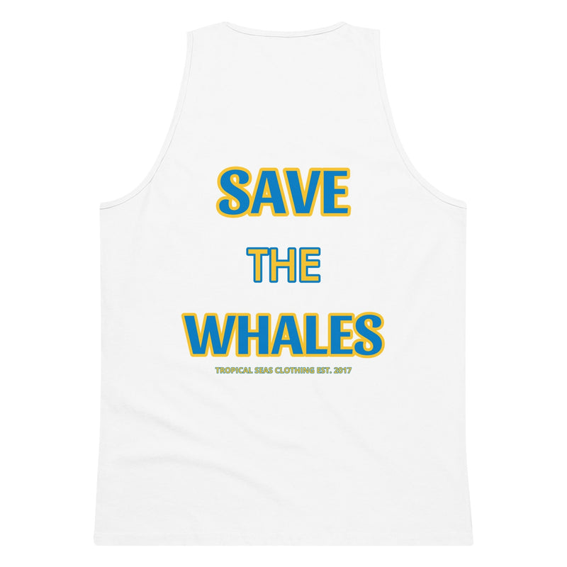 Men’s Premium Save the Whales Tank Top